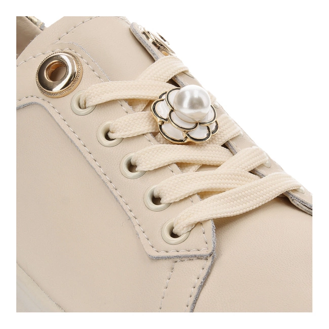 Tenisky Artiker - 54C1889 Beżowy-Złoty