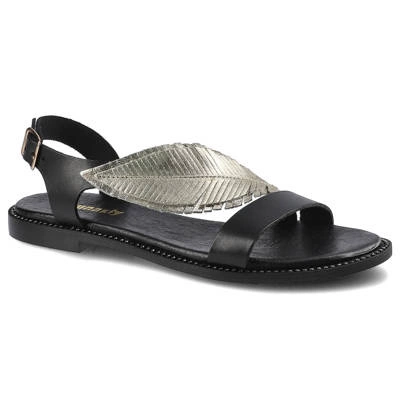 Sandále Dwunasty Shoes - 900/2 Czarny+Złoty