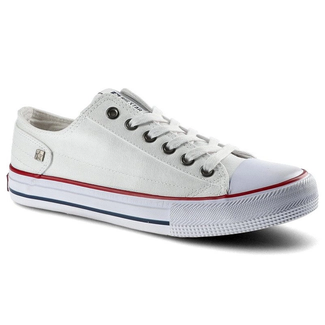 Plátenky Big Star - DD274336 Biały