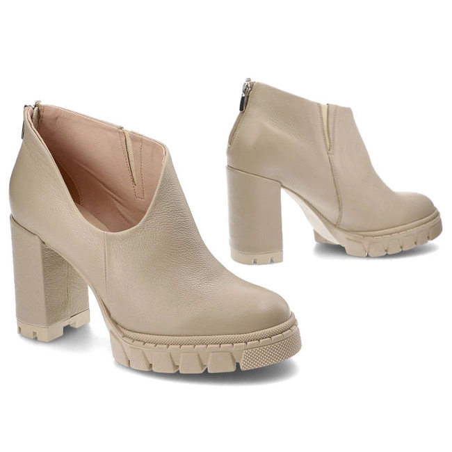 Členkové Topánky Armodo - 2647 Beżowy 199