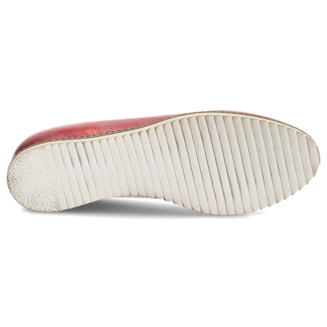 Baleríny Karino - 2038/108-P Czerwony