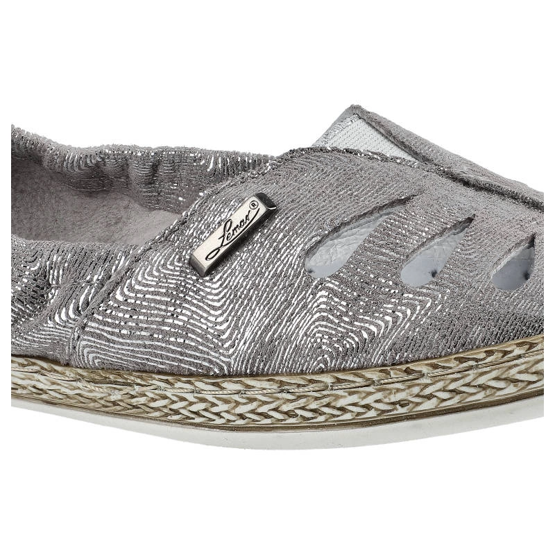 Espadrilky Lemar - 10090 Tagliata Szara
