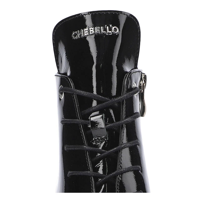 Členkové Topánky Chebello - 2733_-240-000-MIC-164 Czarny Lakier