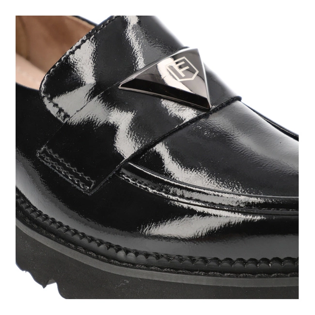 Poltopánky Filippo - DP6166/24 BK L Czarny Lakier