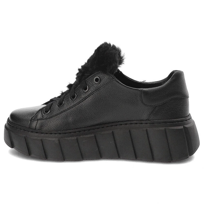 Tenisky Pollonus - 5-1616-002 Czarny Verona