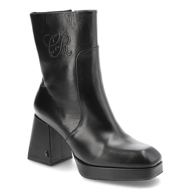 Členkové Topánky Carinii - B8547_-E50-000-000-E61 Czarny