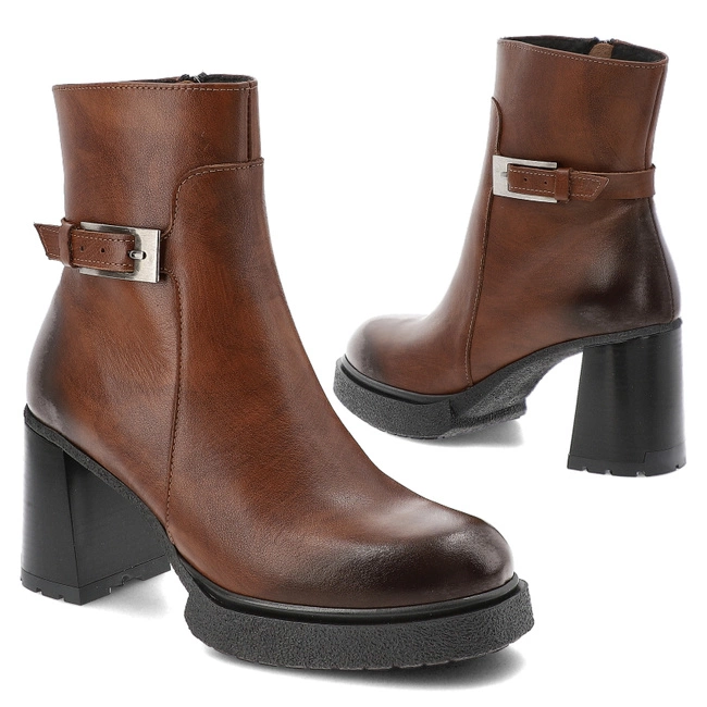 Členkové Topánky ARMODO - 60569 S.Whisky+Cn