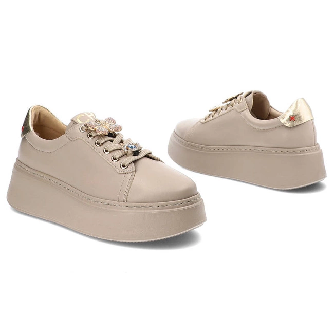 Tenisky Chebello - 4292_-302-053-PSK-S251 Beżowy