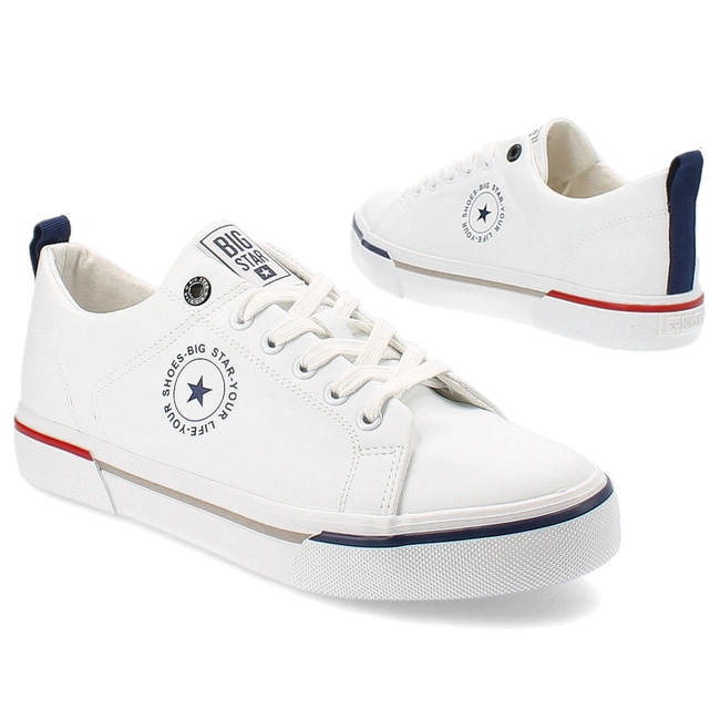 Plátenky Big Star - LL174209 Biały