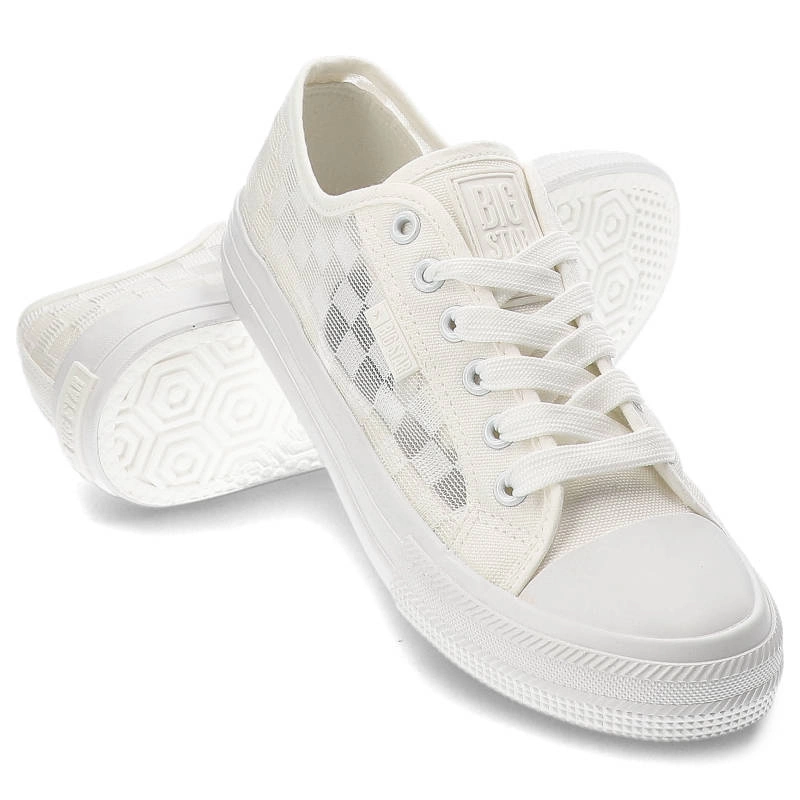 Plátenky Big Star - LL274071 Biały