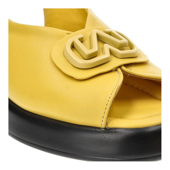 Sandále Ravini - 532.498 Żółty 41T Boncksyh