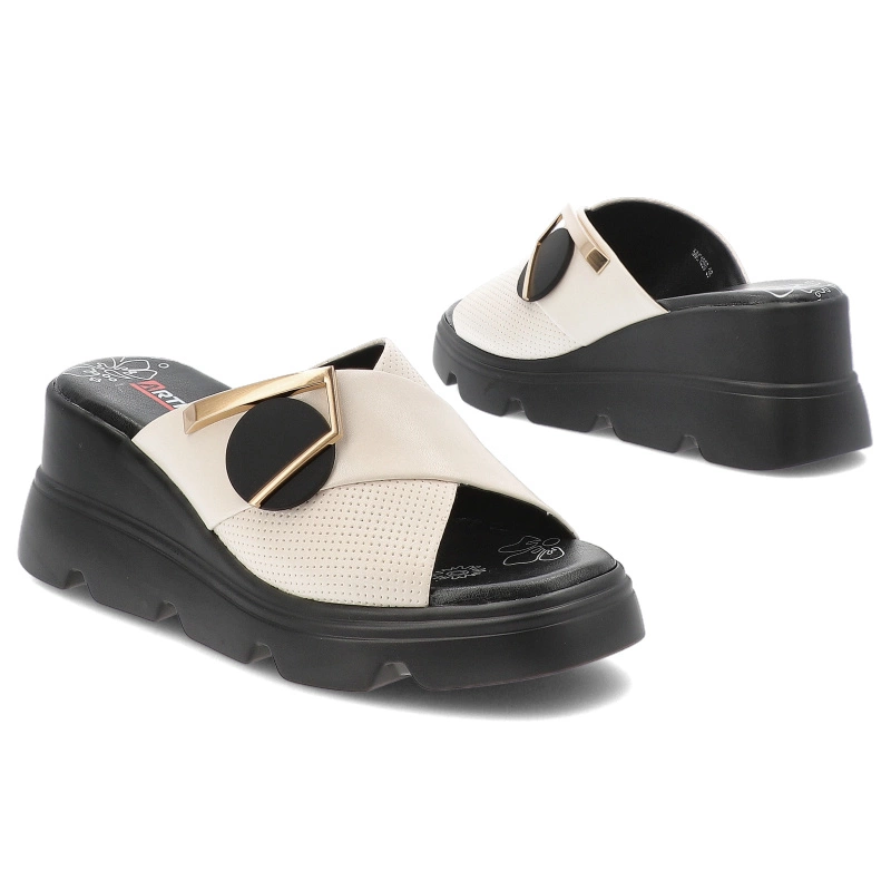 Šľapky ARTIKER - 56C1585 Beige