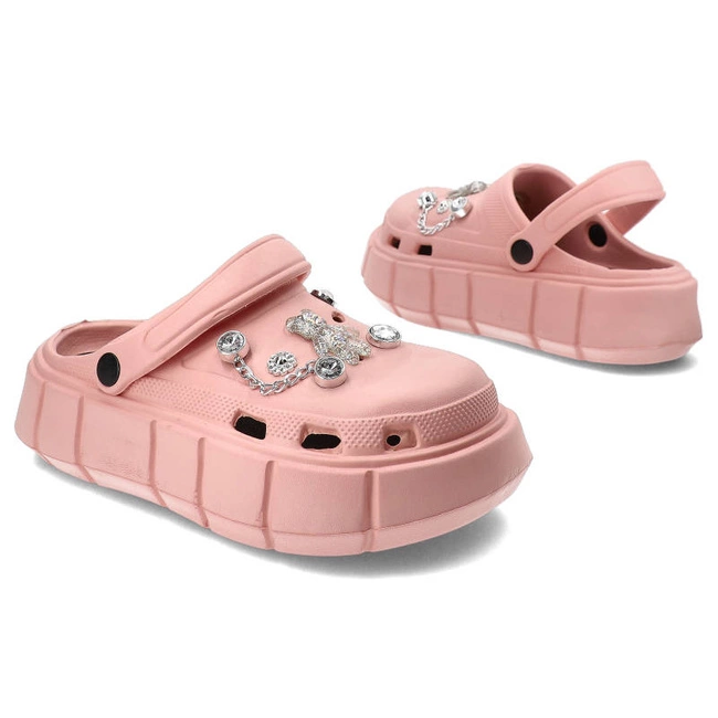 Šľapky Armodo - BG128P Pudrowy Róż