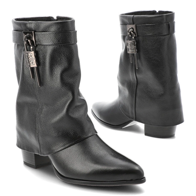 Kovbojky ARMODO - 60567 V.Czarny+Cn.