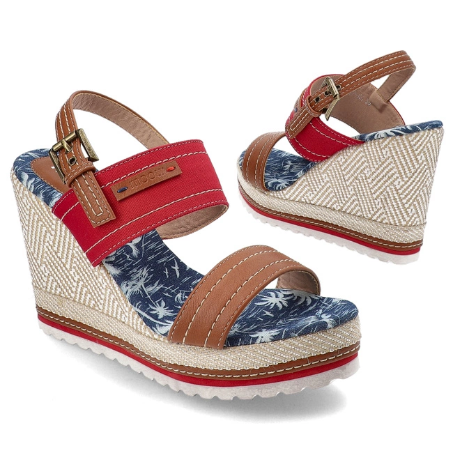 Sandále Moow - SH4397-RG Red