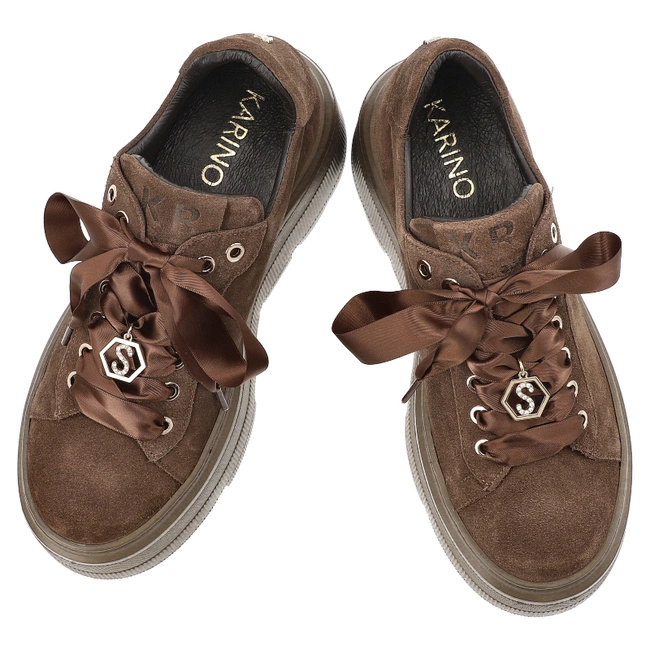 Tenisky KARINO - 5739/015-P Cervo/Welur