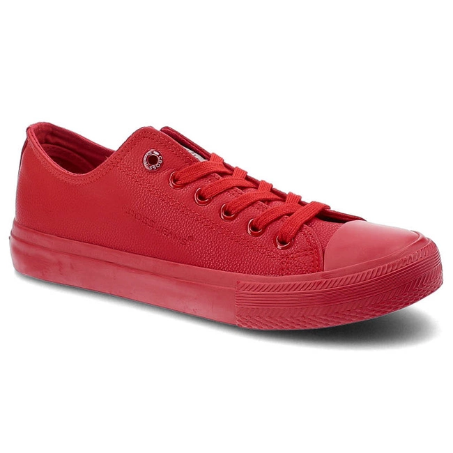 Plátenky Cross Jeans - DD2R4032CFW20 Czerwony