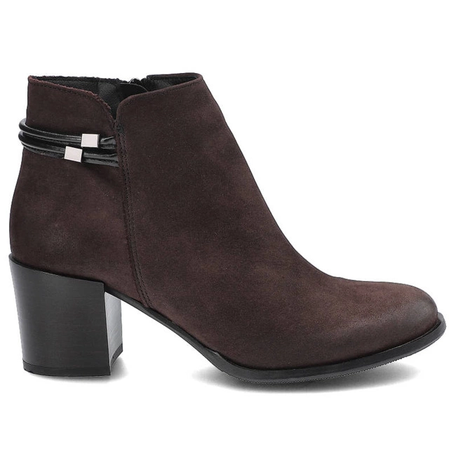 Členkové Topánky Gamis - 3511 Bordo Nubuk