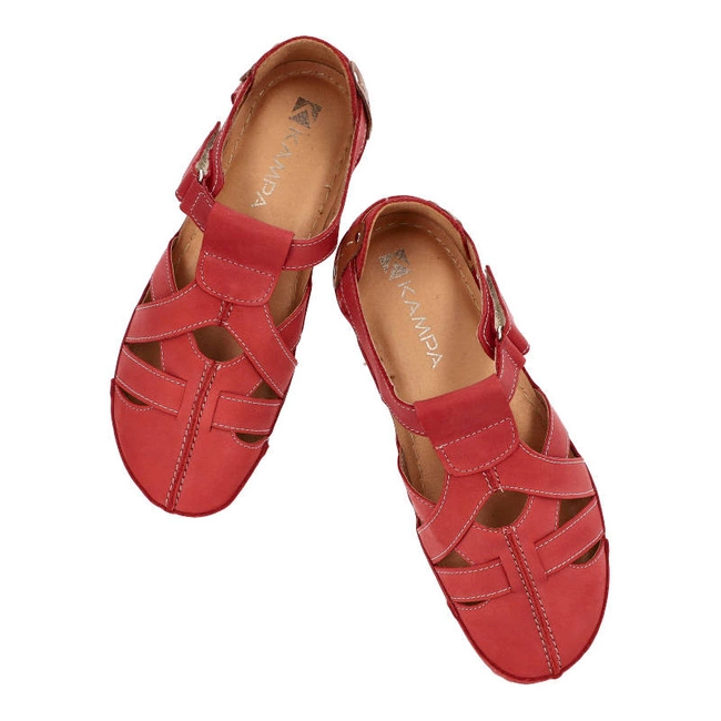 Sandále Kampa - 74 Czerwony 10