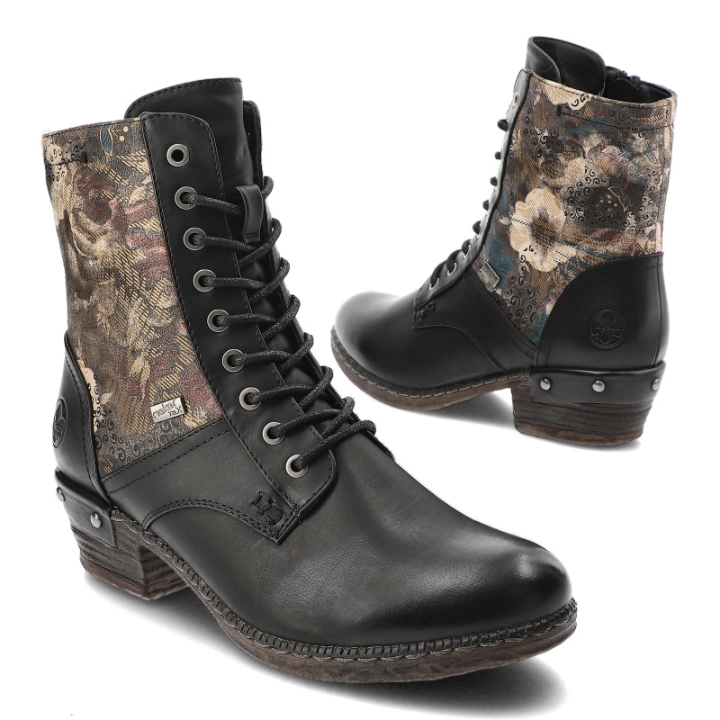 Členkové Topánky Rieker - 93614-00 Black Combination