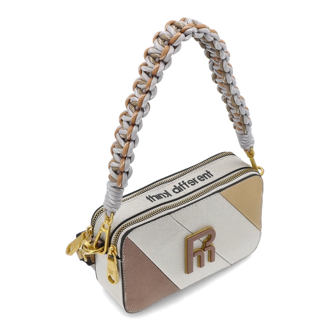 Kabelka PEPE MOLL - 251400 Frenzy Tri-Silver