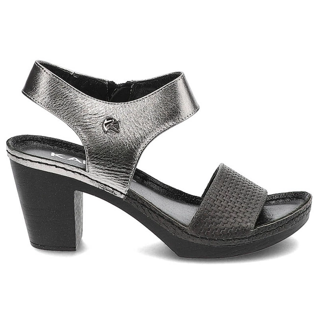 Sandały KARINO - 1725/146-P Ciemny Grafit