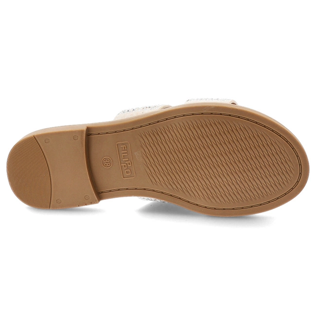 Šľapky FILIPPO - DK6973/25 BE Beżowy