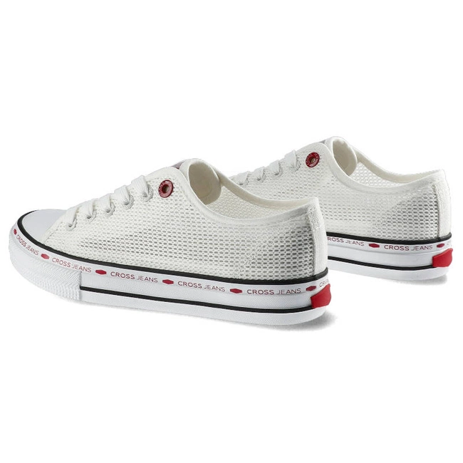 Plátenky Cross Jeans - FF2R4016C Biały