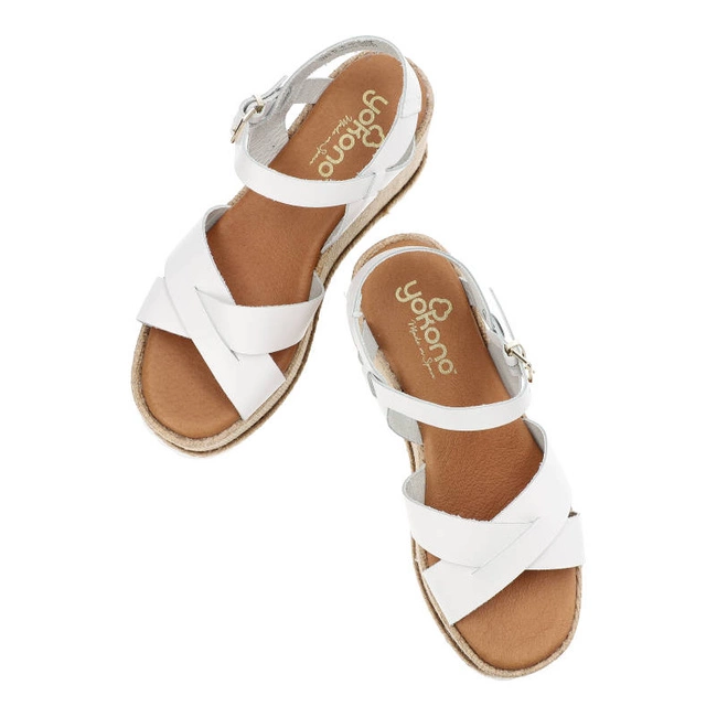 Sandále Yokono - Lanzarote-003 Vaq Blanco