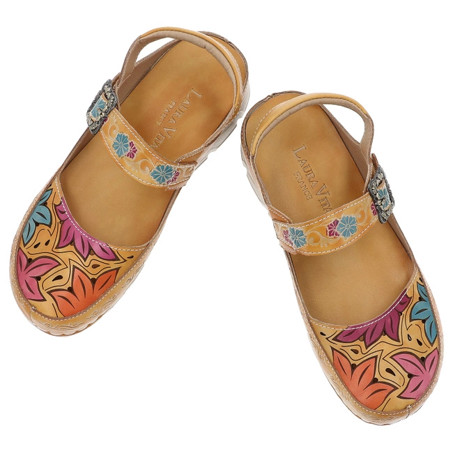 Sandále LAURA VITA - Dorry 11 JD1819-11 Beige