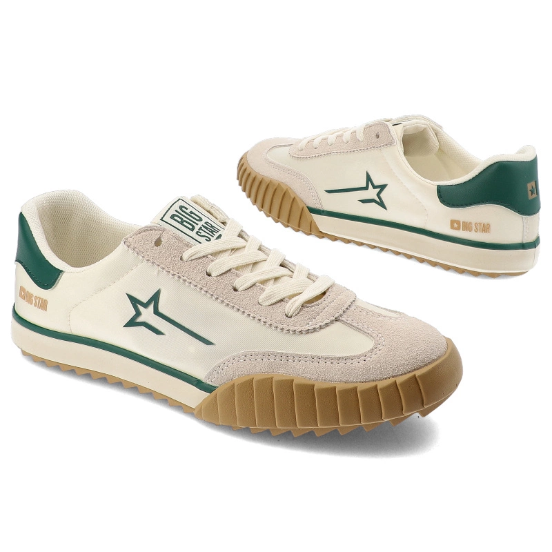 Plátenky Big Star - NN274867 Beż/Zielony