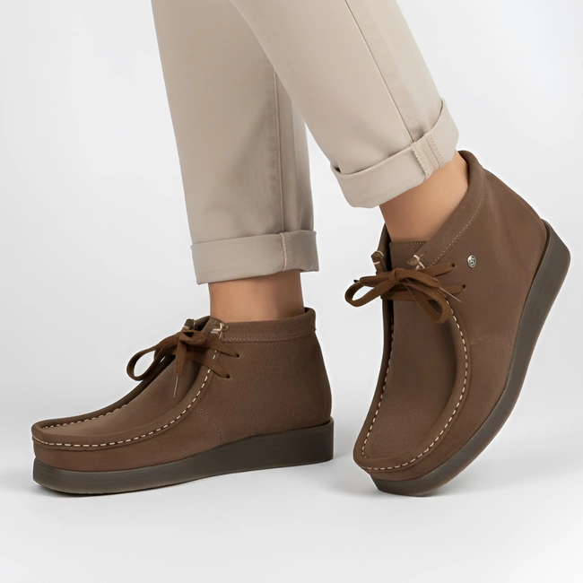 Šnúrovacie Členkové Topánky HEE - 83030 Serraje Lodo