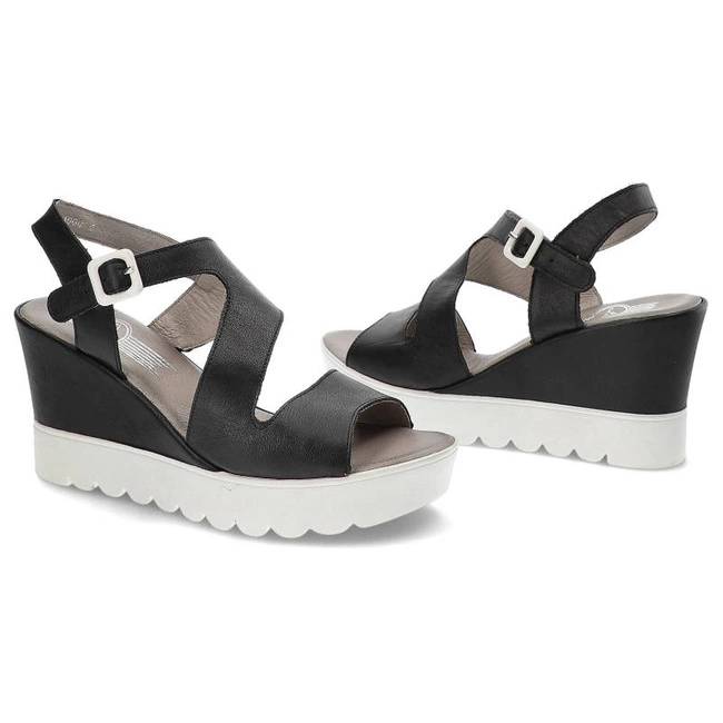 Sandále Lemar - 40002 Czarny