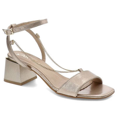 Sandále Karino - 4549/074-P Złoty/Lico