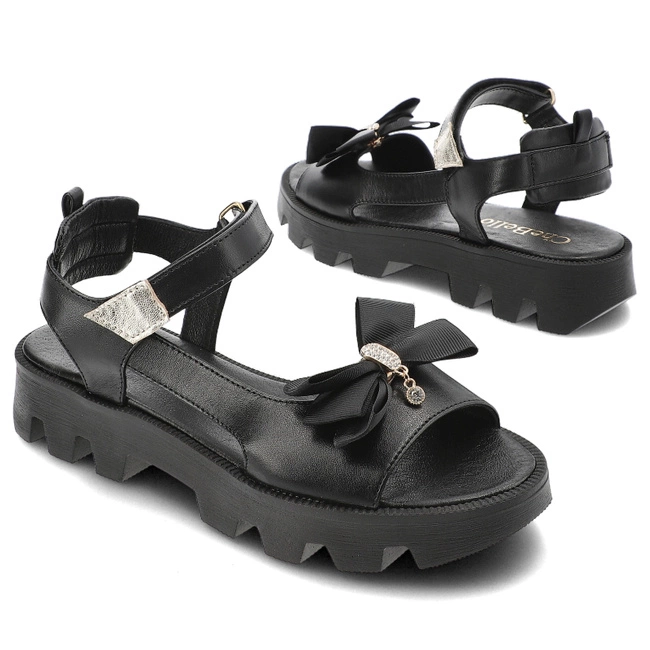 Sandále Chebello - 4441_-002-000-PSK-S323 Czarny
