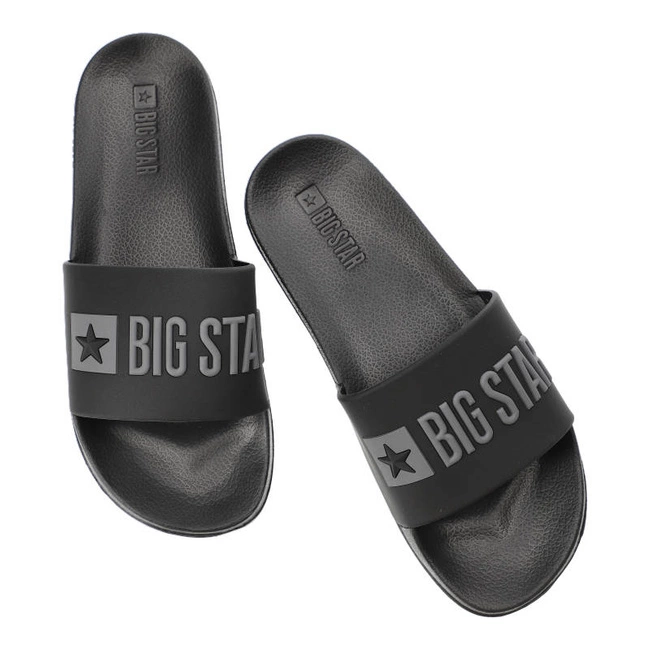 Šľapky Big Star - FF274A200 906 Czarny