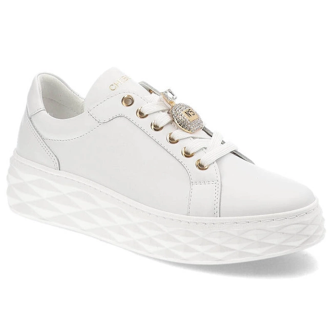 Tenisky Chebello - 4372_-059-000-PSK-S321 Biały