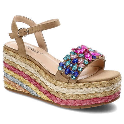 Sandále Sca'viola - S-249 Beige
