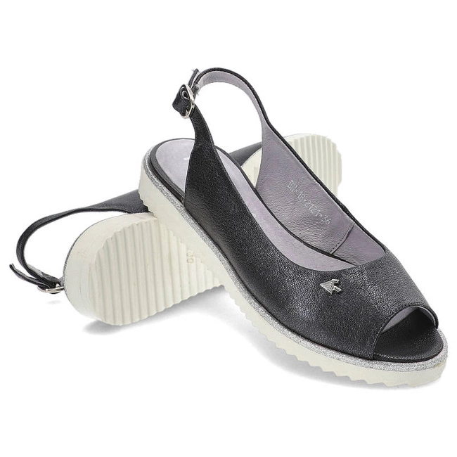 Sandále Karino - 2121/146-P Ciemny Grafitowy