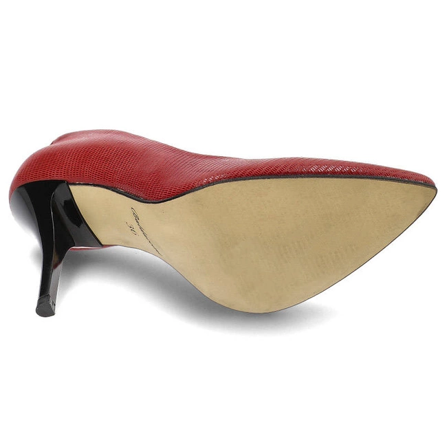 Lodičky Baldaccini - 596000-1 Carola Czerwony