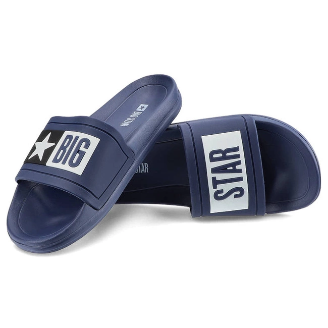 Šľapky Big Star - DD274A265 Granat