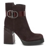 Členkové Topánky FILIPPO - DBT7183/25 BG Bordowy