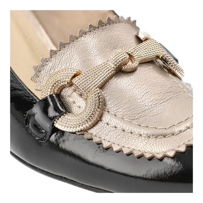 Sandále ARMODO - 1374 Czarny Złoty 272/1814