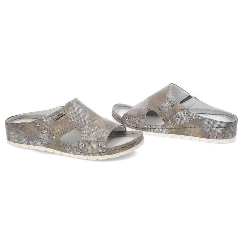 Šľapky Lemar - 50055 Margaretki Szary