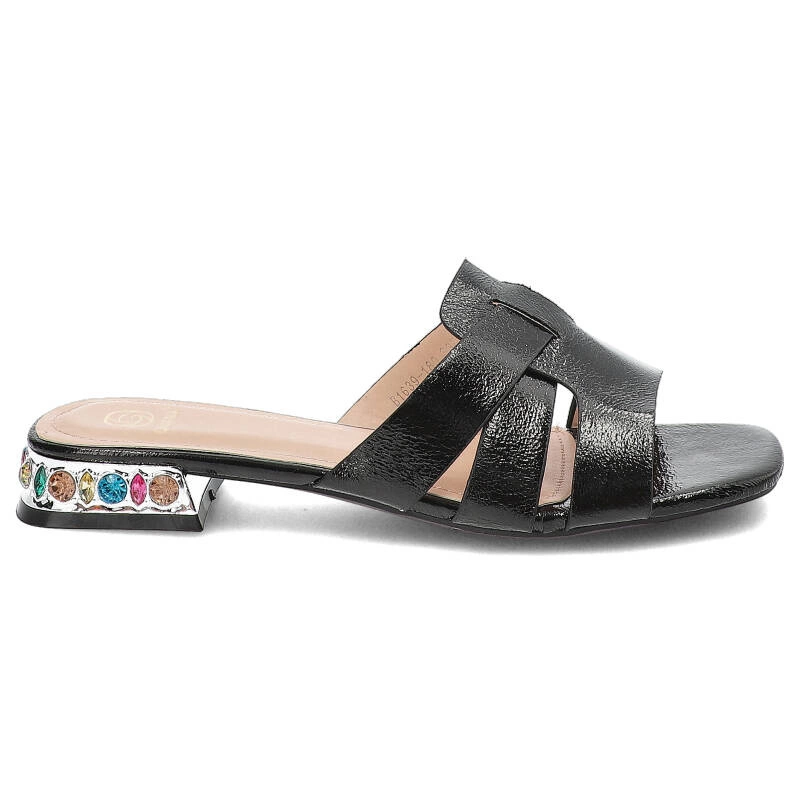 Šľapky Givana - B1639-180 Black