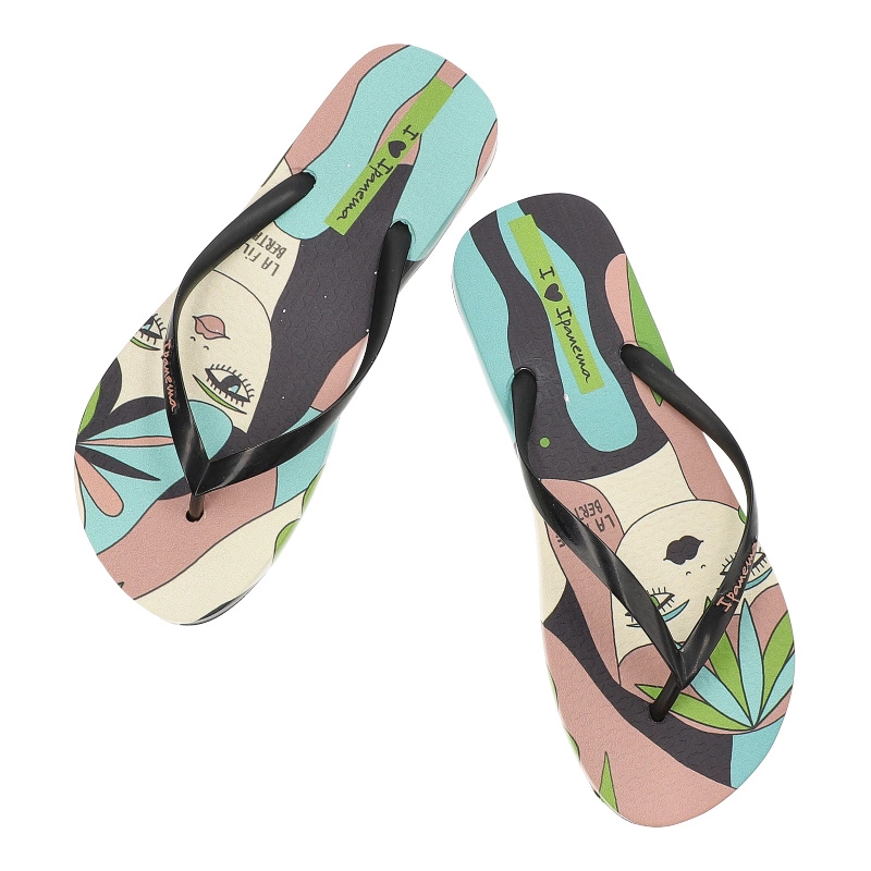 Žabky Ipanema - 83589 Graffiti III Fem AU659 Beige/Black