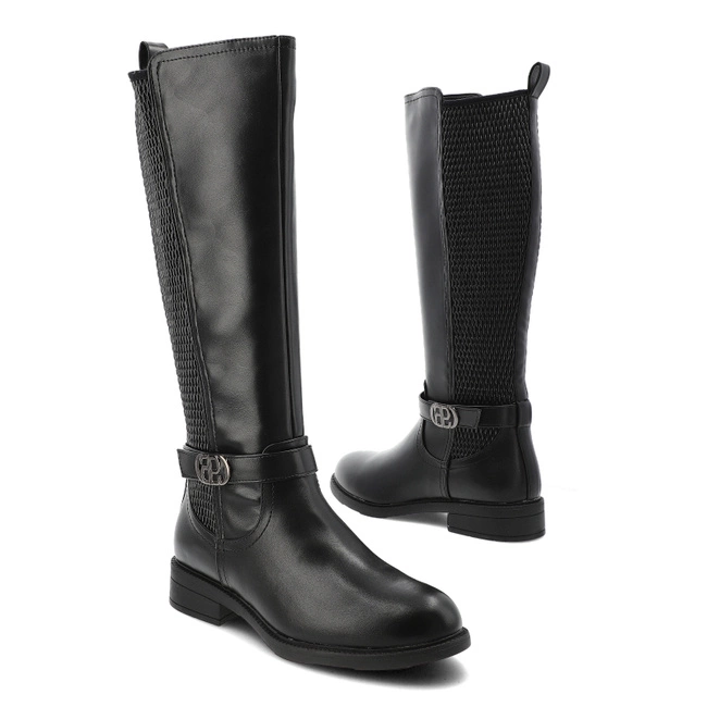 Čižmy FILIPPO - DKZ7331/25 BK Czarny