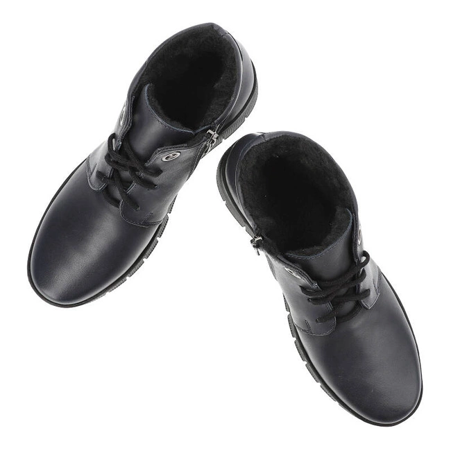 Šnúrovacie Členkové Topánky Armodo - 1177 K8 Granat