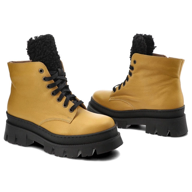 Členkové Topánky Blu - 99/13 Żółty G+Bocle