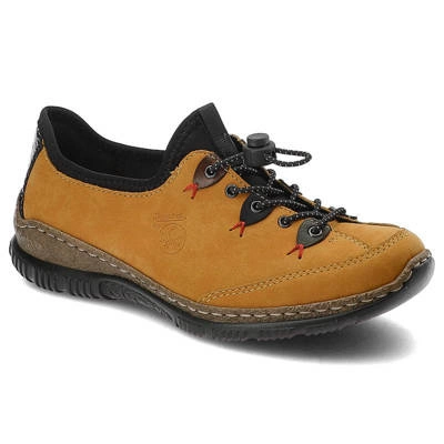 Poltopánky Rieker - N3271-68 Yellow Combination